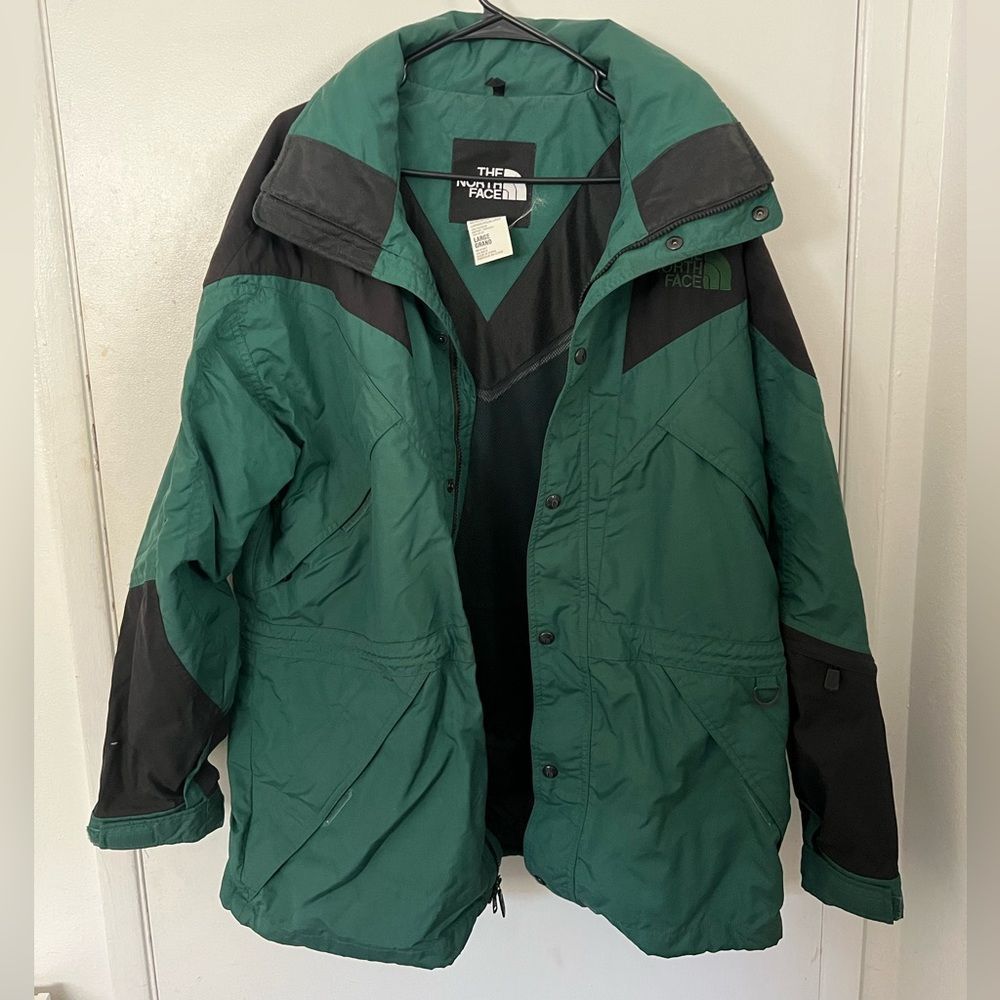 VINTAGE NORTH FACE WINTER JACKET MENS LARGE